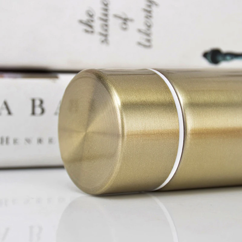 260ml double wall thermos bottle insulated water bottle vacuum flask