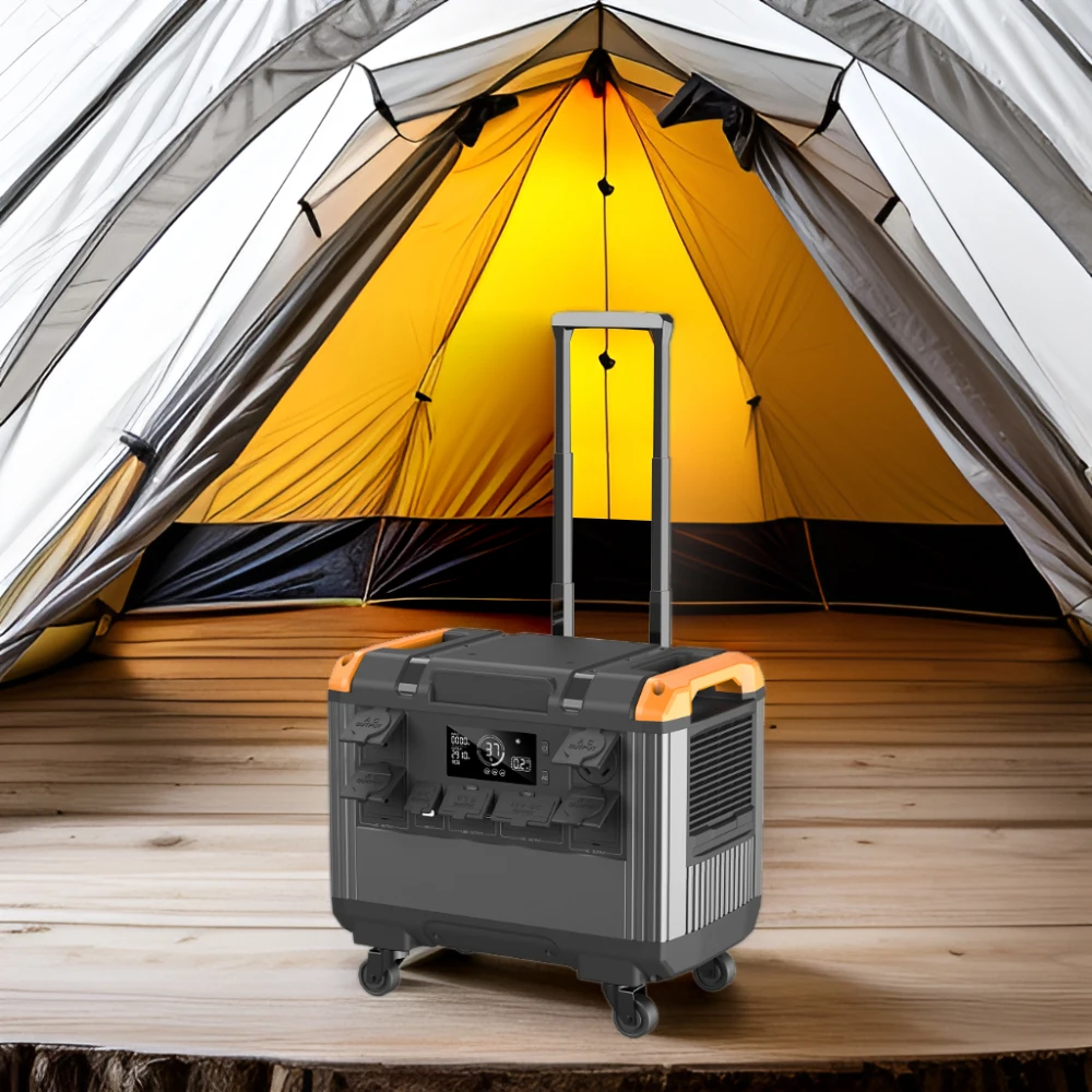 Good price Wholesale Smart BMS System Solar Power Bank 3000w Portable Power Station 10000w Solar Power Generator