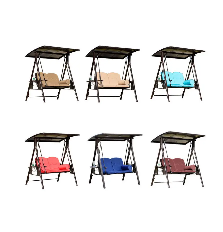 Hot Sell Modern Fashion 2 Seat Hanging Chair Garden Outdoor Swing Chairs