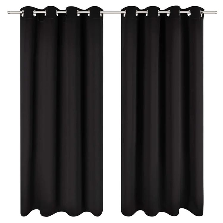 Elegant opaque living room blackout window curtain drapes modern Blackout Curtains