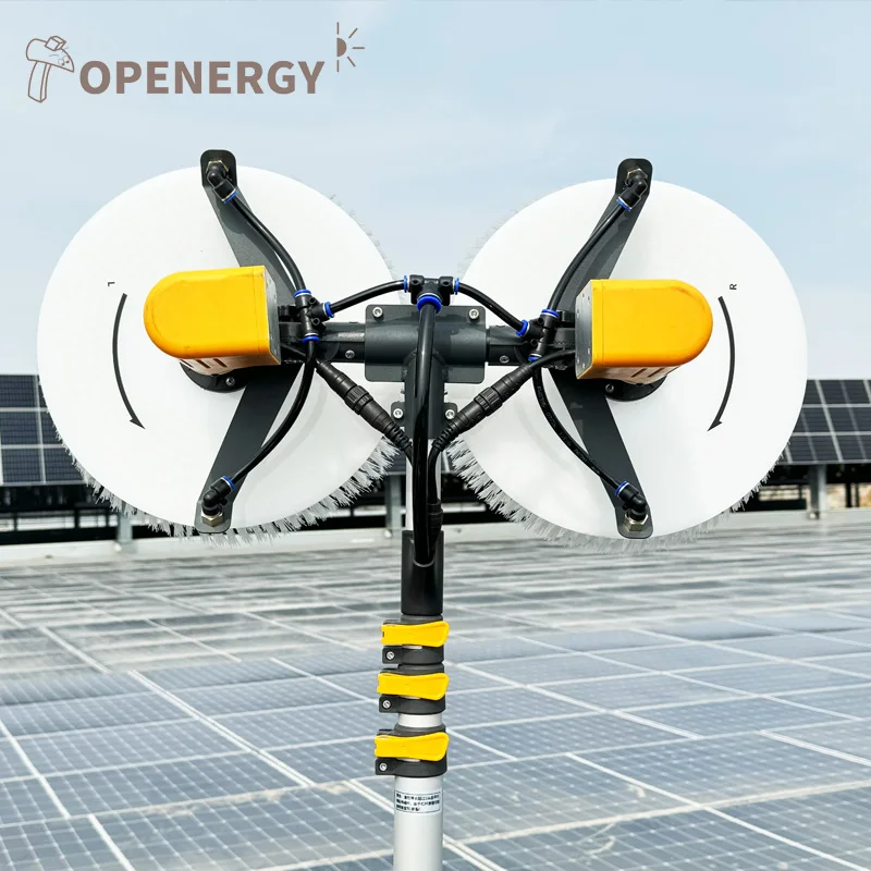 Outdoor Window and Solar Panels Cleaning Brush Rotating Solar Plate Cleaning Brush Pv Cleaning Machine Brush