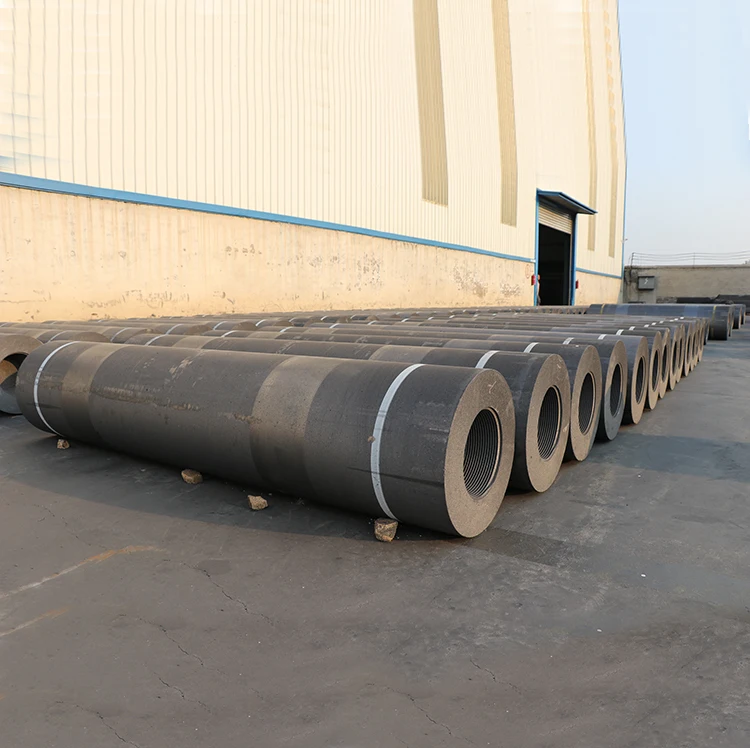 Steelmaking EAFLF Carbon Graphite Electrodes RP250