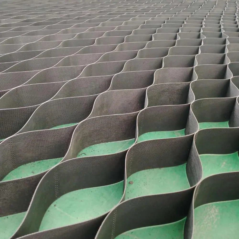 
HDPE geocell/gravel stabilizer 