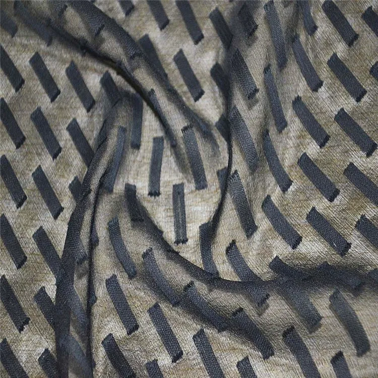 chinese silk fabric dots jacquard silk fabric for dress