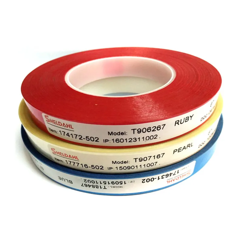 Blue 67degree REV Abrasive belt joint plastic tape for making sanding belt 19MMx100m