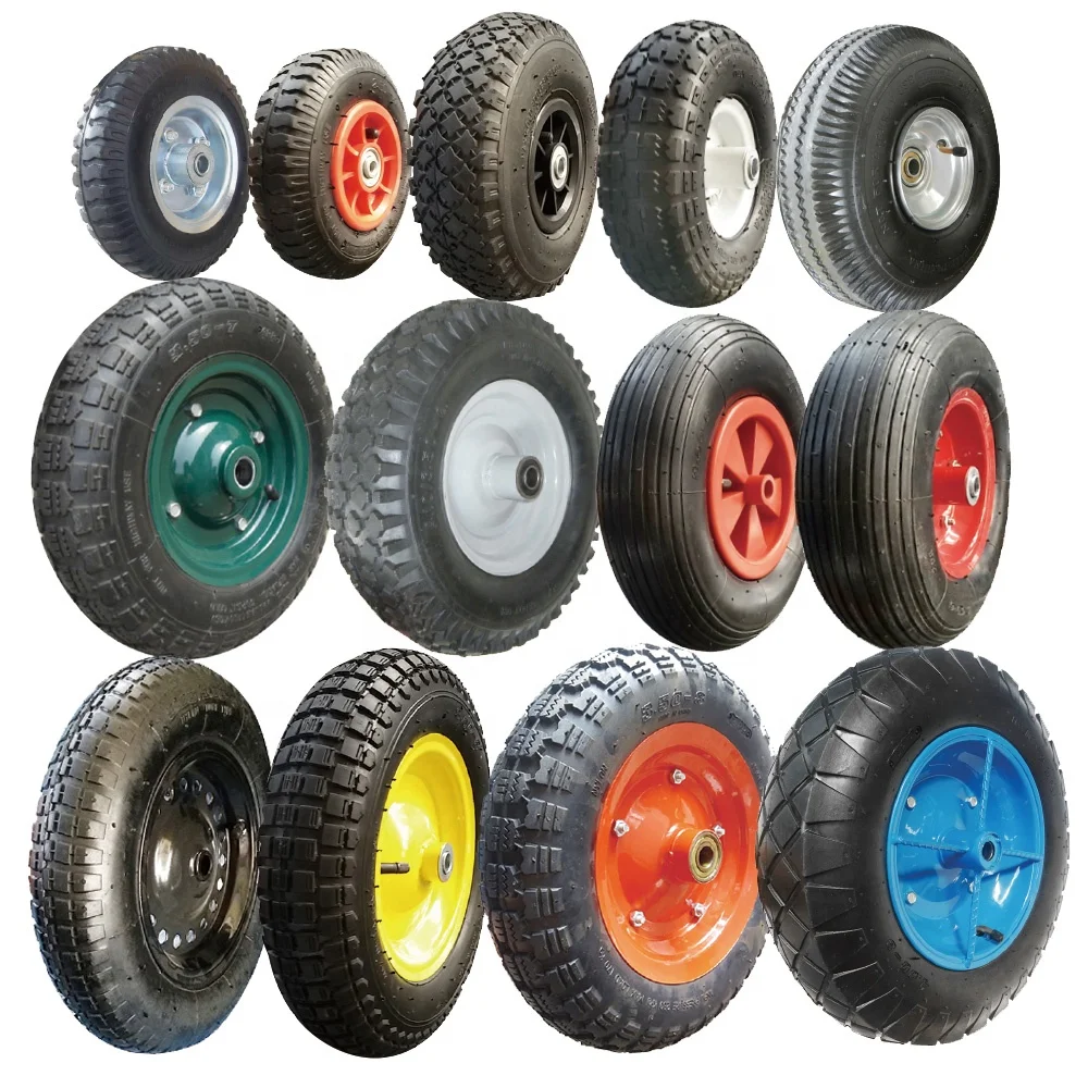 Pneumatic Inflatable Full Air Rubber Wheel and Tire
