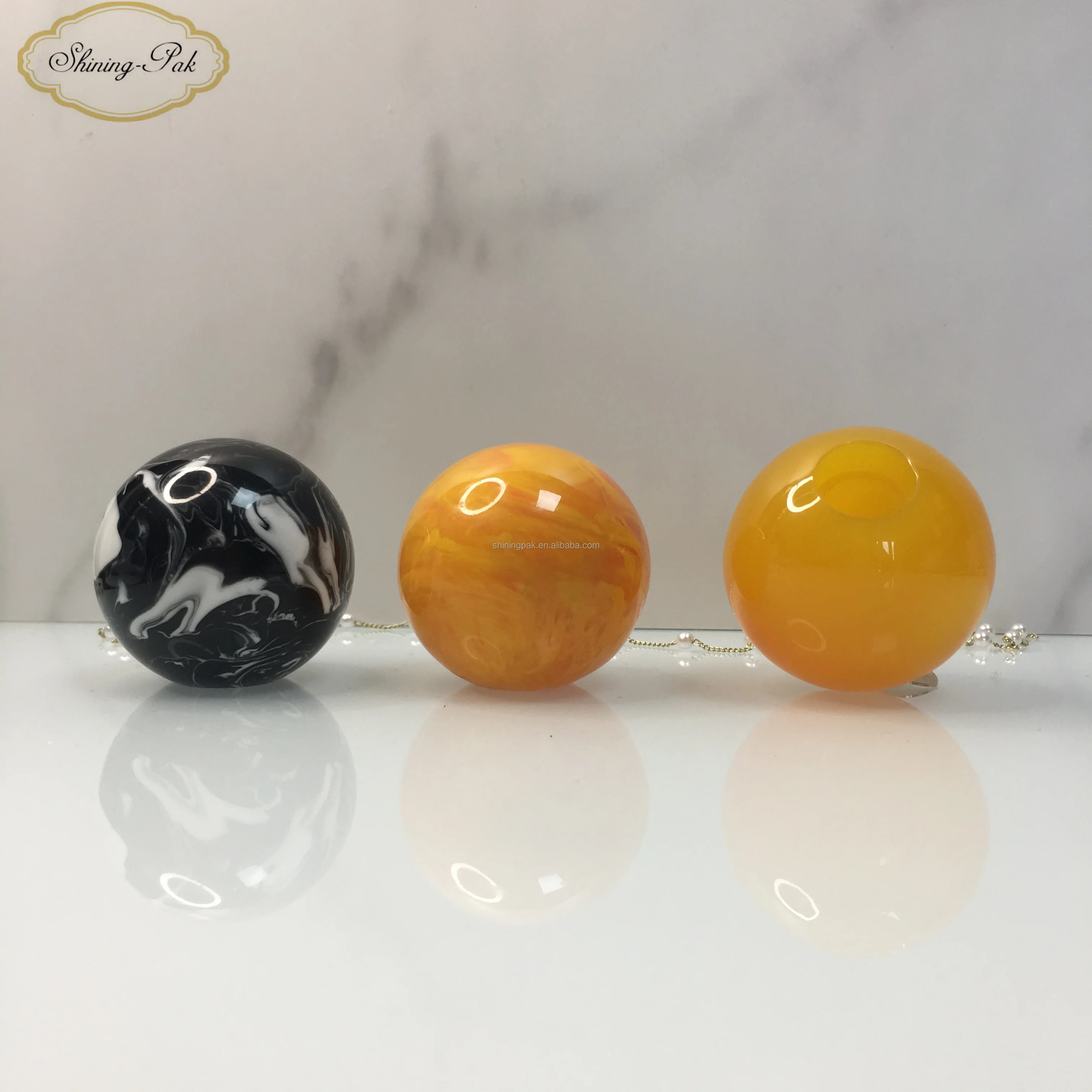 Bottle Cap Manufactures Provide Marble Style Perfume Bottle Round Cap