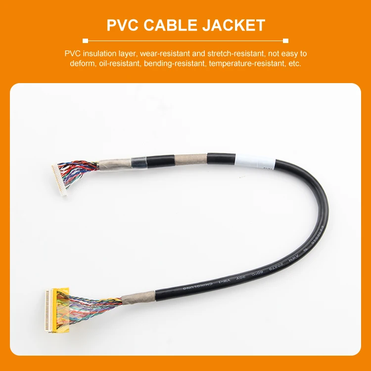 Lvds Wire Harness And Micro Coaxial Cable Assembly Lvds Wiring Harness/Lvds Cable Wholesale Price