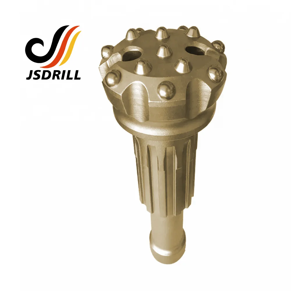 Wear Resistant DTH Drilling Hammer Button Bits Flat Face 4inch Mission40 For Water Well Drill Rig