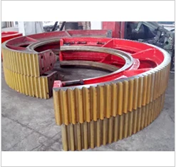 Luoyang CIC professional factory cast steel ZG35SiMn  Segment large diameter girth gear for cement plant
