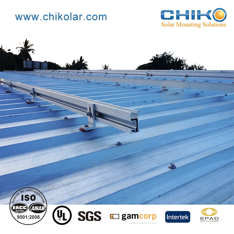 Best pv solar mounting system for solar panels metal roof