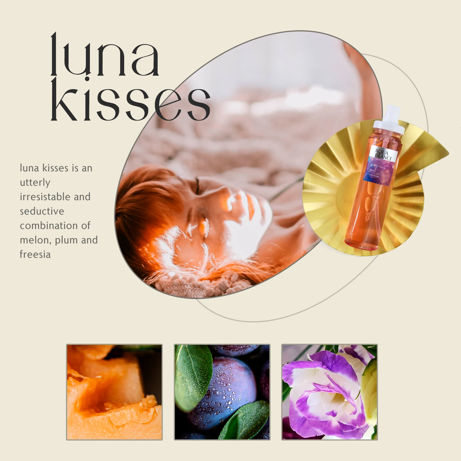 Wholesale 100ML AQUA BLANCE Floral&Fruity Women Perfume Fragance Body Spray Mist