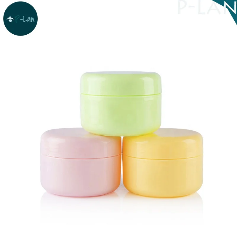 Флакон для крема от бренда P-Lan 10 г 20 30 50 100 150 250 розовый белый желтый прозрачный зеленый контейнер ухода за лицом