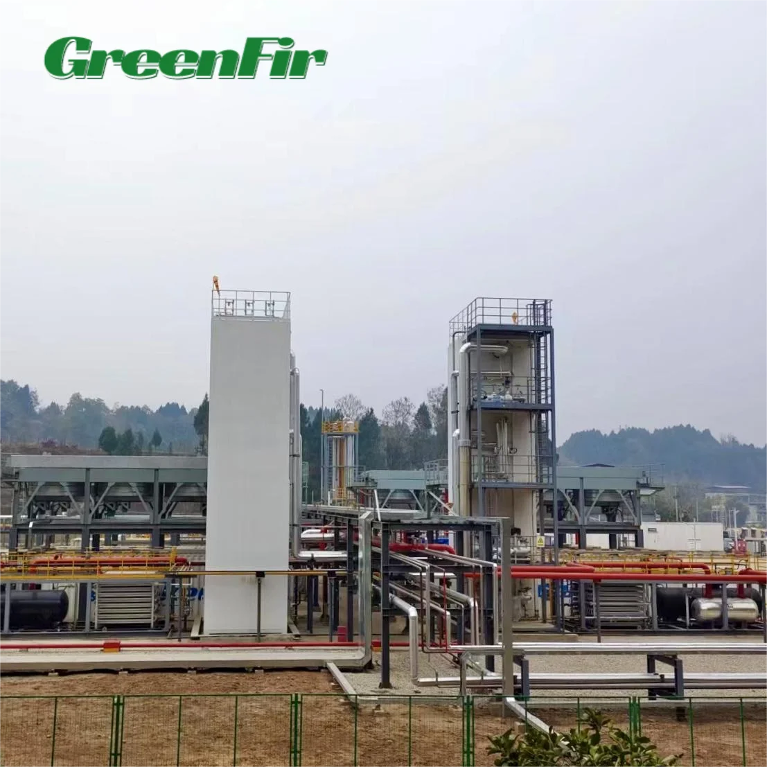 GreenFir 140 TPD Mini Skid-Mounted Wellhead Gas Recovery and Liquefaction Unit