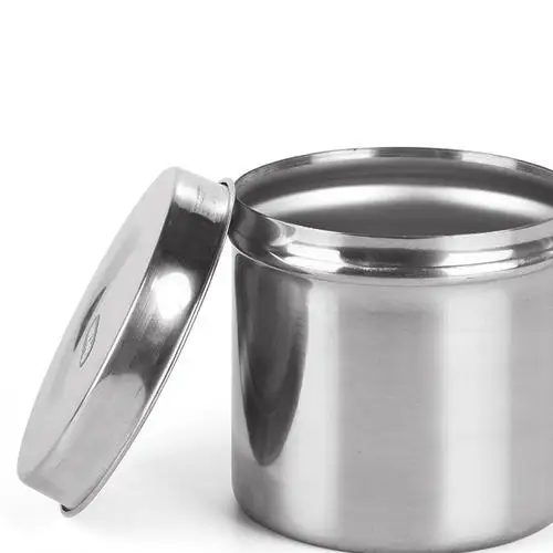 Медицинские Хирургические стандартные Инструменты 9 см нержавеющая сталь мазь банка галлипот для больницы и лаборатории