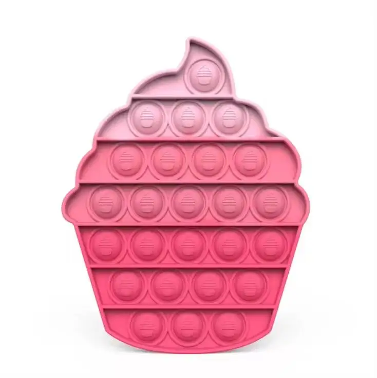 Trendy Kid Squeeze Bubble Popper Sensory Pop Pop Fidget Toy For Kid 12 Yaers