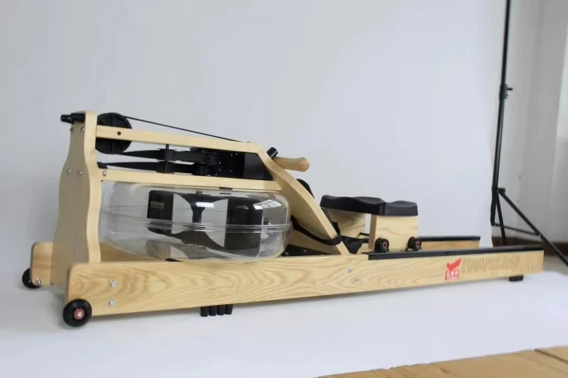New Design High Quality Commercial Adjustable Resistance Water Rowing Machine / Iron Water Rower For Home Use