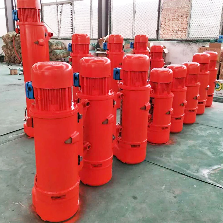 Good Quality Small-electric-hoist Ladder Electric Hoist Portable 15 Provided 220V Orange Wire Rope Construction Hoist Accept