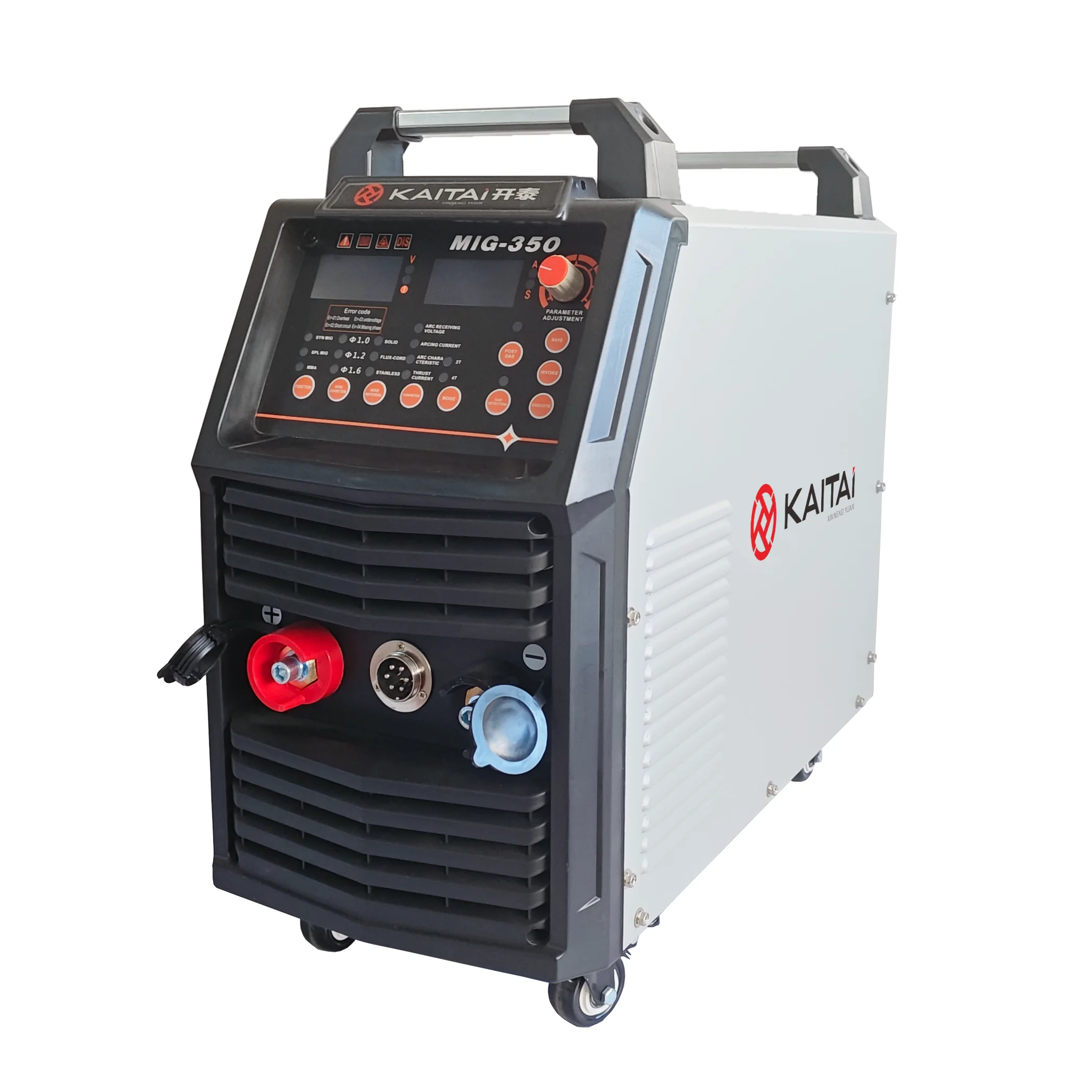 380V Heavy Duty MIG/MMA Inverter Welding Machine MIG-350H NBC MAG CO2 Welder 1.0/1.2/1.6mm Wire Available