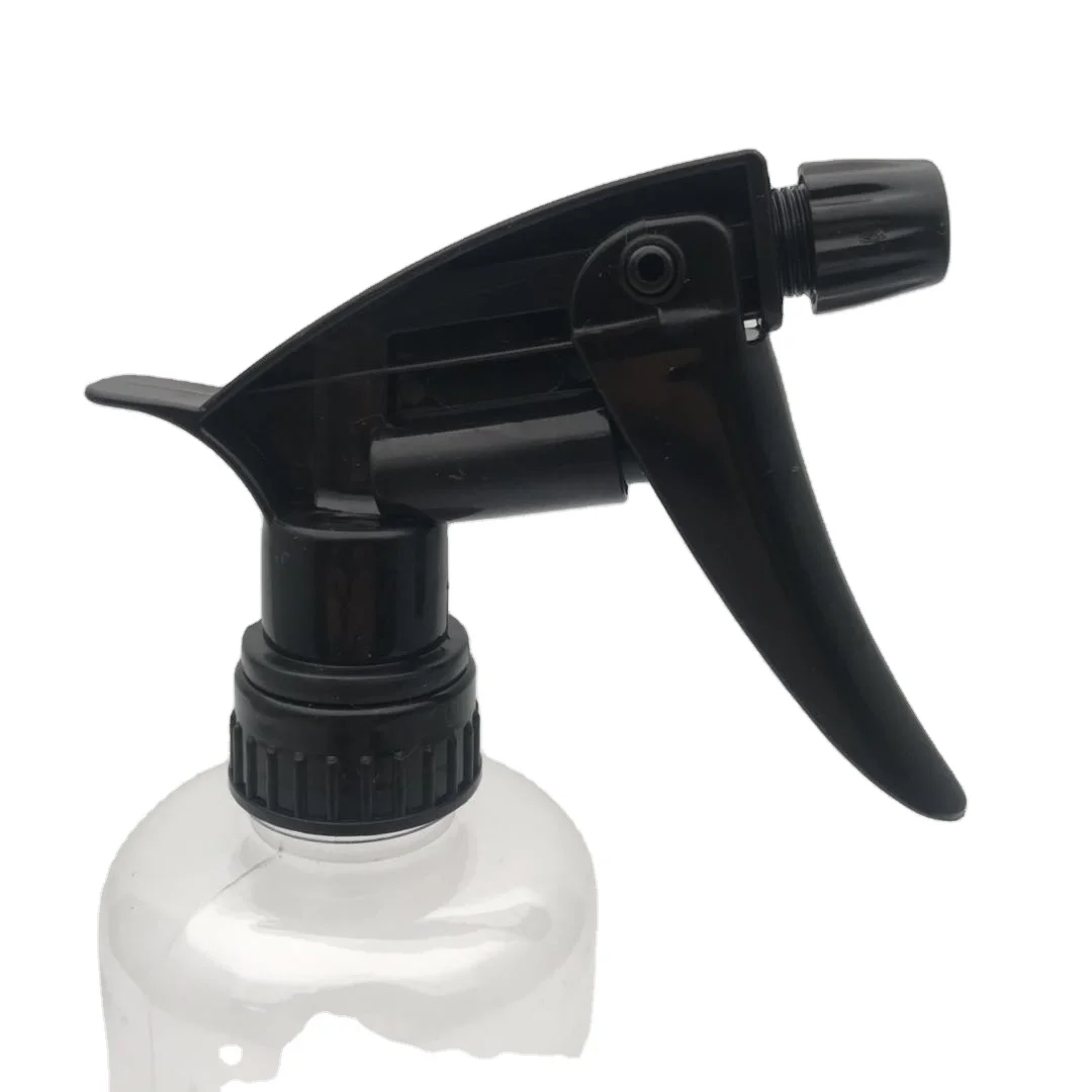 28 / 400 large dosage black strong  cheap sprayer for garden home cleaning using trigger sprayer plastic bottle