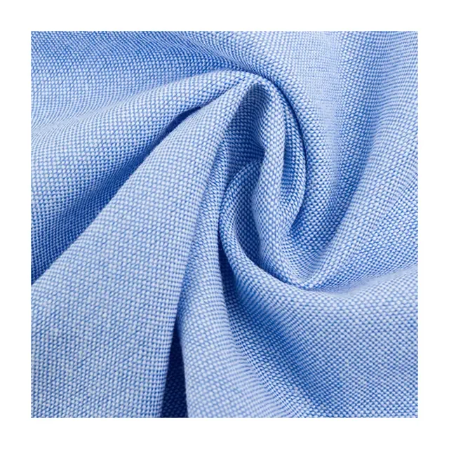 high quality 65% POLYESTER 35% COTTON yarn dyed oxford fabric for clothes and shirting