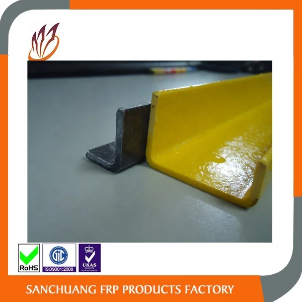 Фабрика питания пластиковые прессованные стекловолокна угол frp L форма угол