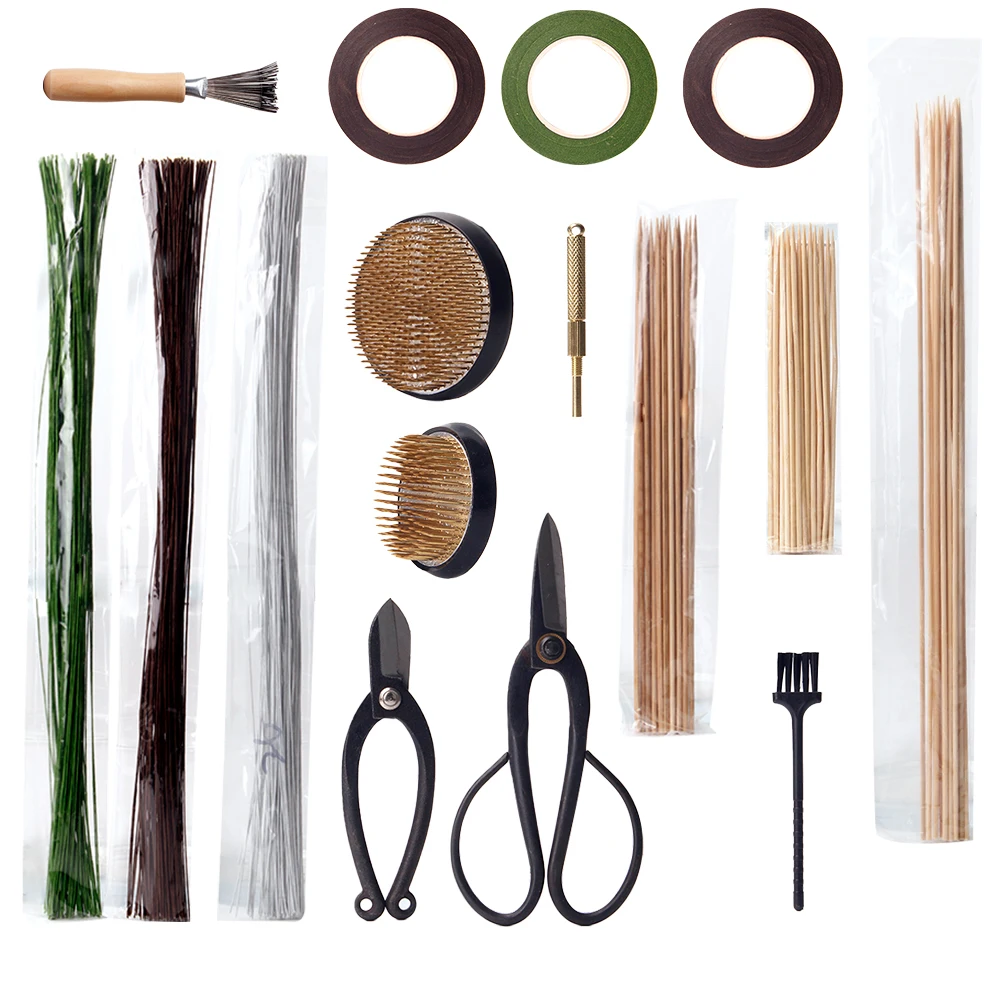 Copper Flower Insert Base Pin Ikebana Kenzan Flower Decoration Fixed Arrange Tool Ikebana Kenzan Flower Base Floral