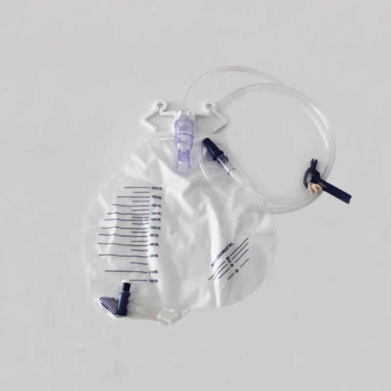 2000ml Medical Luxury Urine Drainage Bag Anti-Reflux Urine Drainage Bag for old man