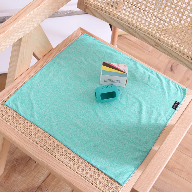 Portable Mini Running Sports Gym Fitness Cooling Towel Quick Dry Towel Sport Custom Logo With Silicone Case