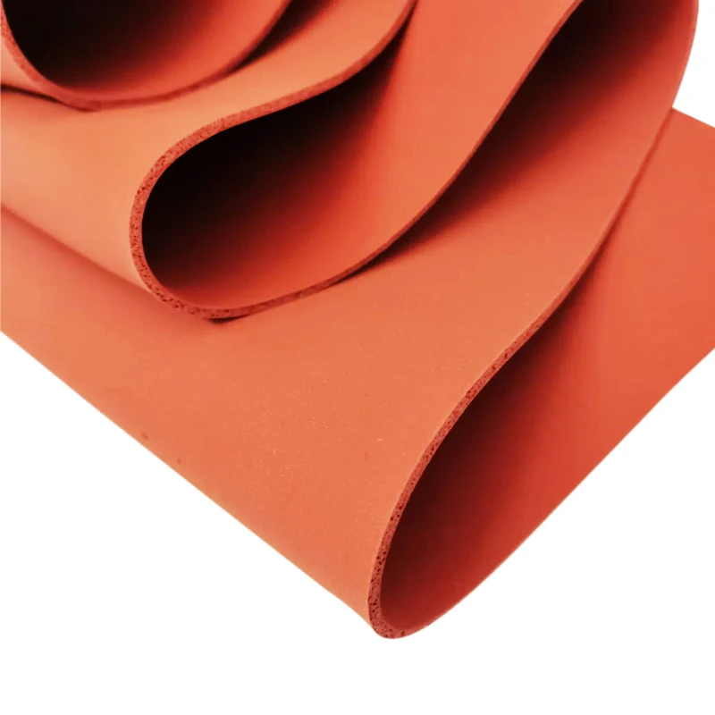 «Сделай сам» Easy-To-Cut многофункциональный звукоизоляция, текстурой, высокая температура горячего прессования силиконовая губка лист резины