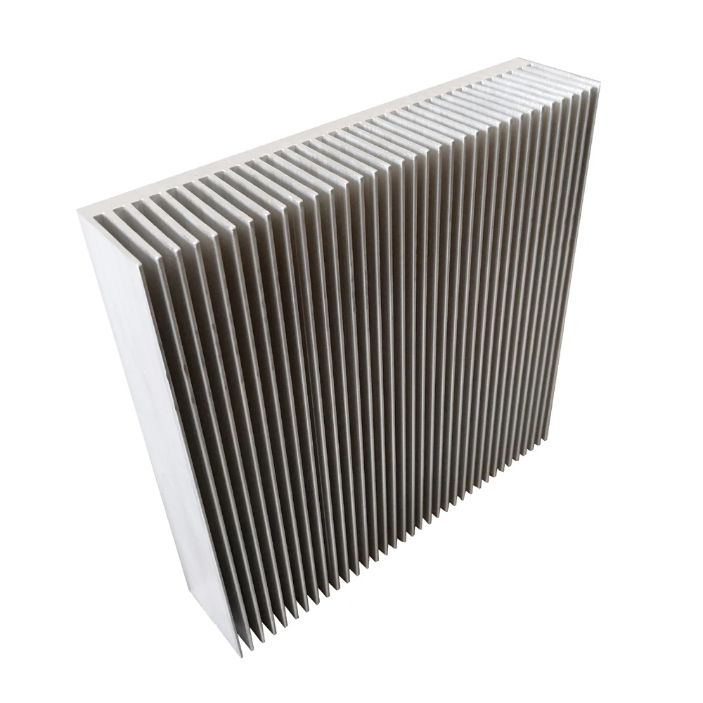 Factory price extruded heatsink square aluminum heat sink plant grow light heatsink 200(W)*44(H)*200(L)mm