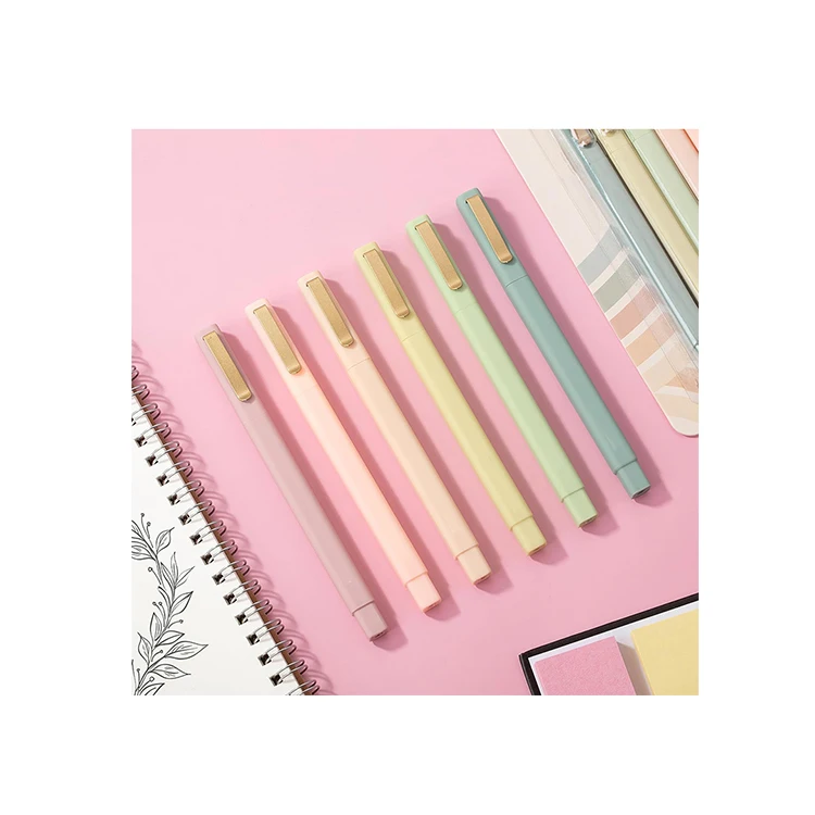 supplier EN71 MSDS custom new design style colour click action neutral pen 1mm no bleed bible safe black ink gel ballpoint pen