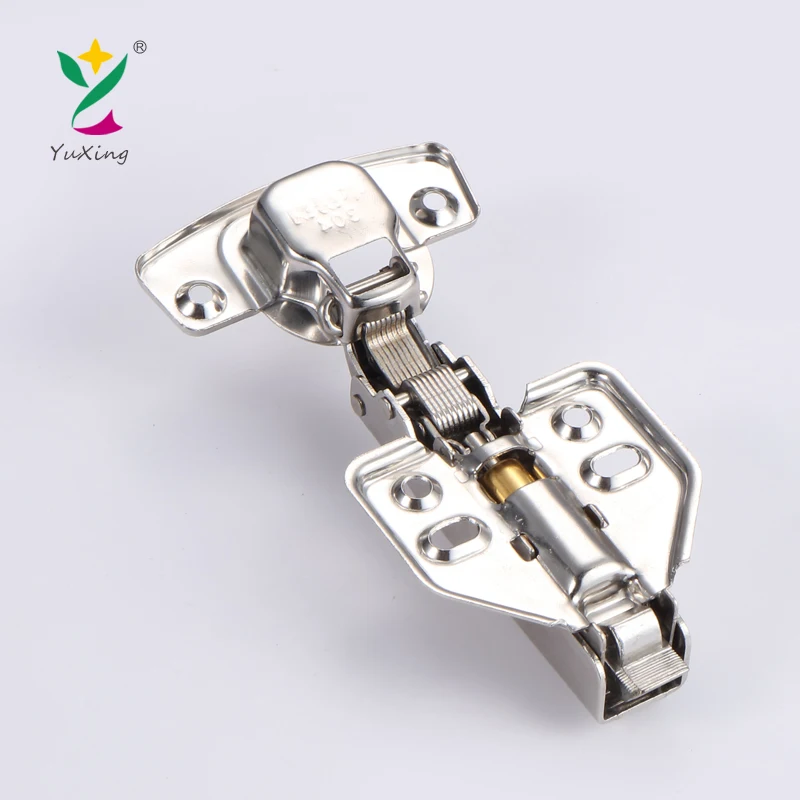 YUXING 304 stainless steel cabinet hinges metal furniture hinges