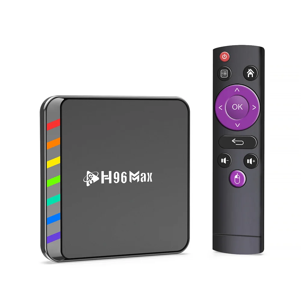 OTA firmware update H96 Max Amlogic S905W2 4GB RAM 32GB 64GB ROM WIFi6 4K Streaming IPTV Box Android TV Box