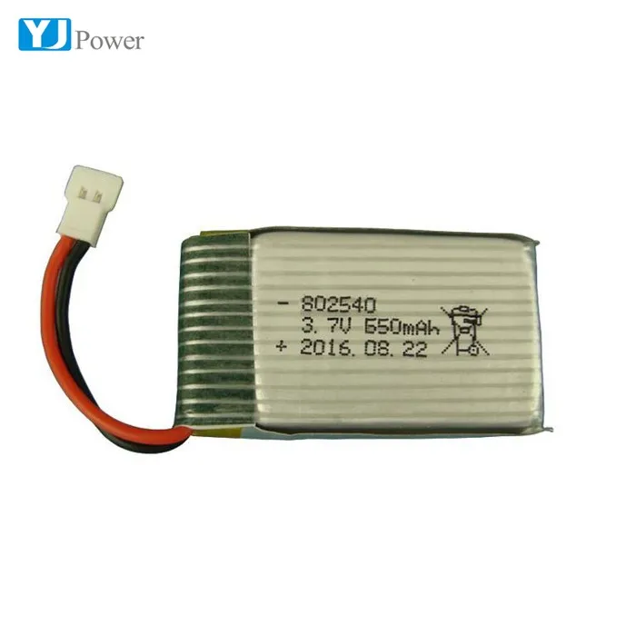 KC UL1642 certificates lithium batteries 800mAh 3.7v polymer battery 800mAh polymer lithium ion batetry 802540