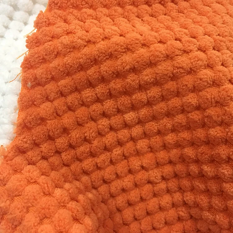 Factory Wholesale Upholstery Sofa Houndstooth Flannel Jacquard Fabric Chenille