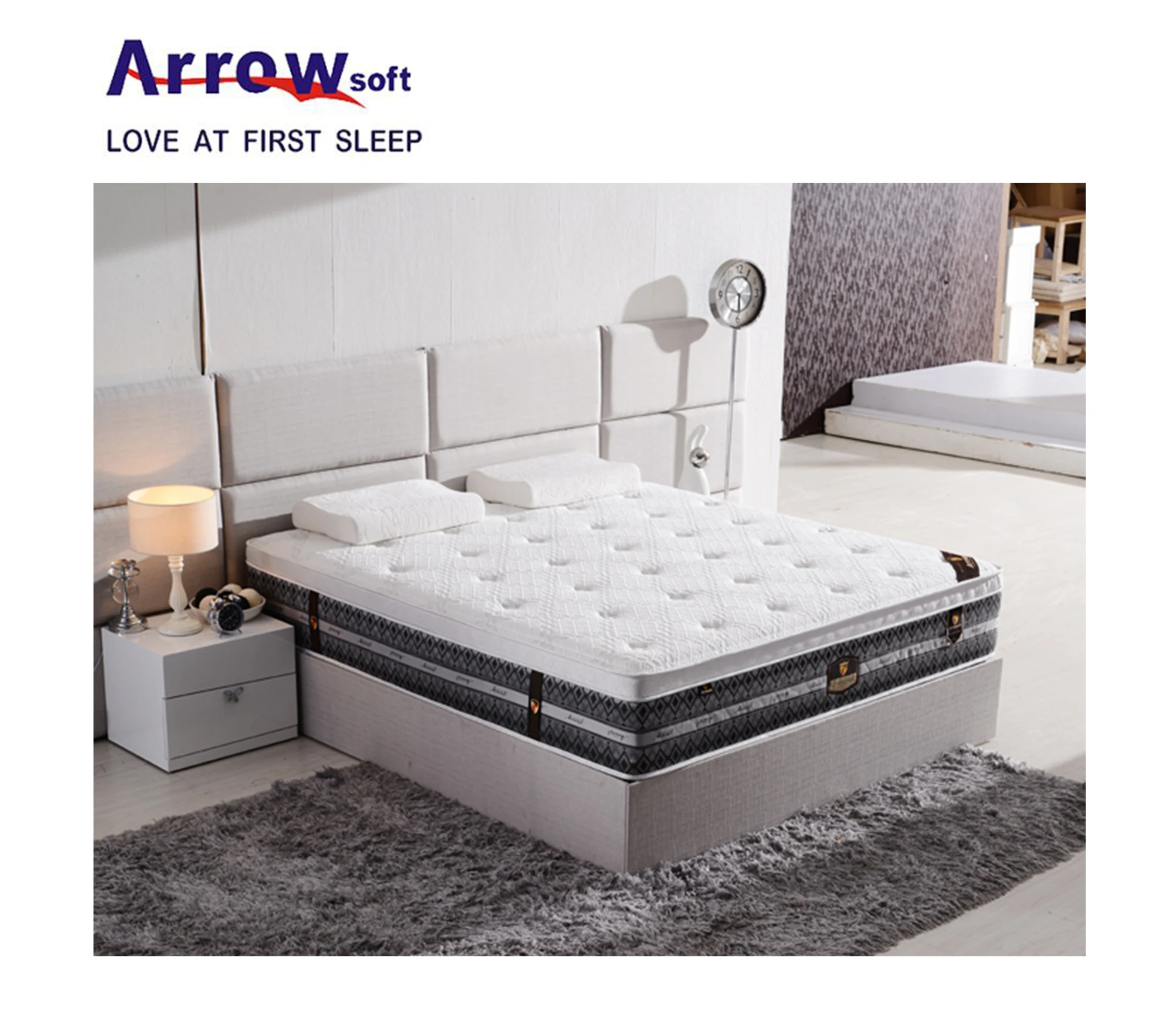 Heathly Care School Dormitory Student Mattress Compressed Latex Foam Mattress