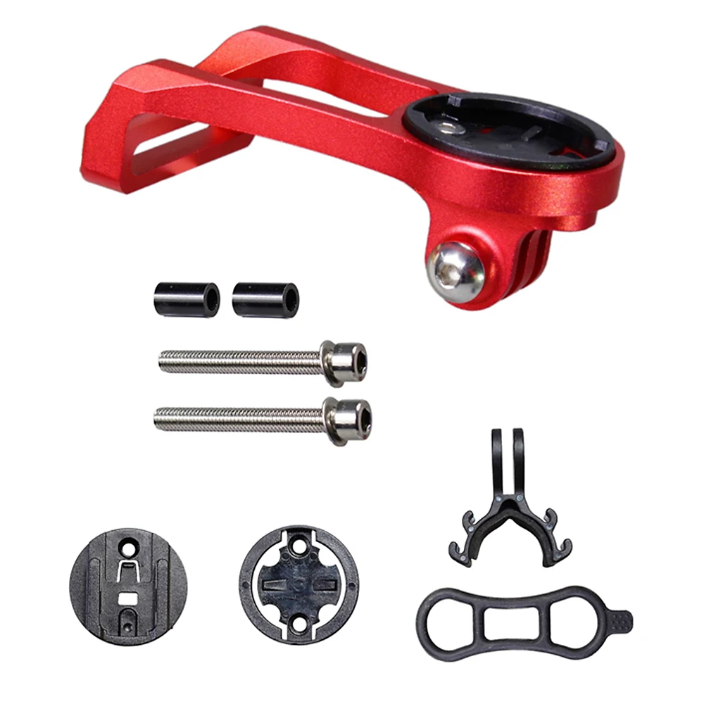 MTB Road Bicycle Computer Camera Mount Holder Out Front Bike Stem Extension Support Holder for Garmin Bryton Cateye GoPro Light