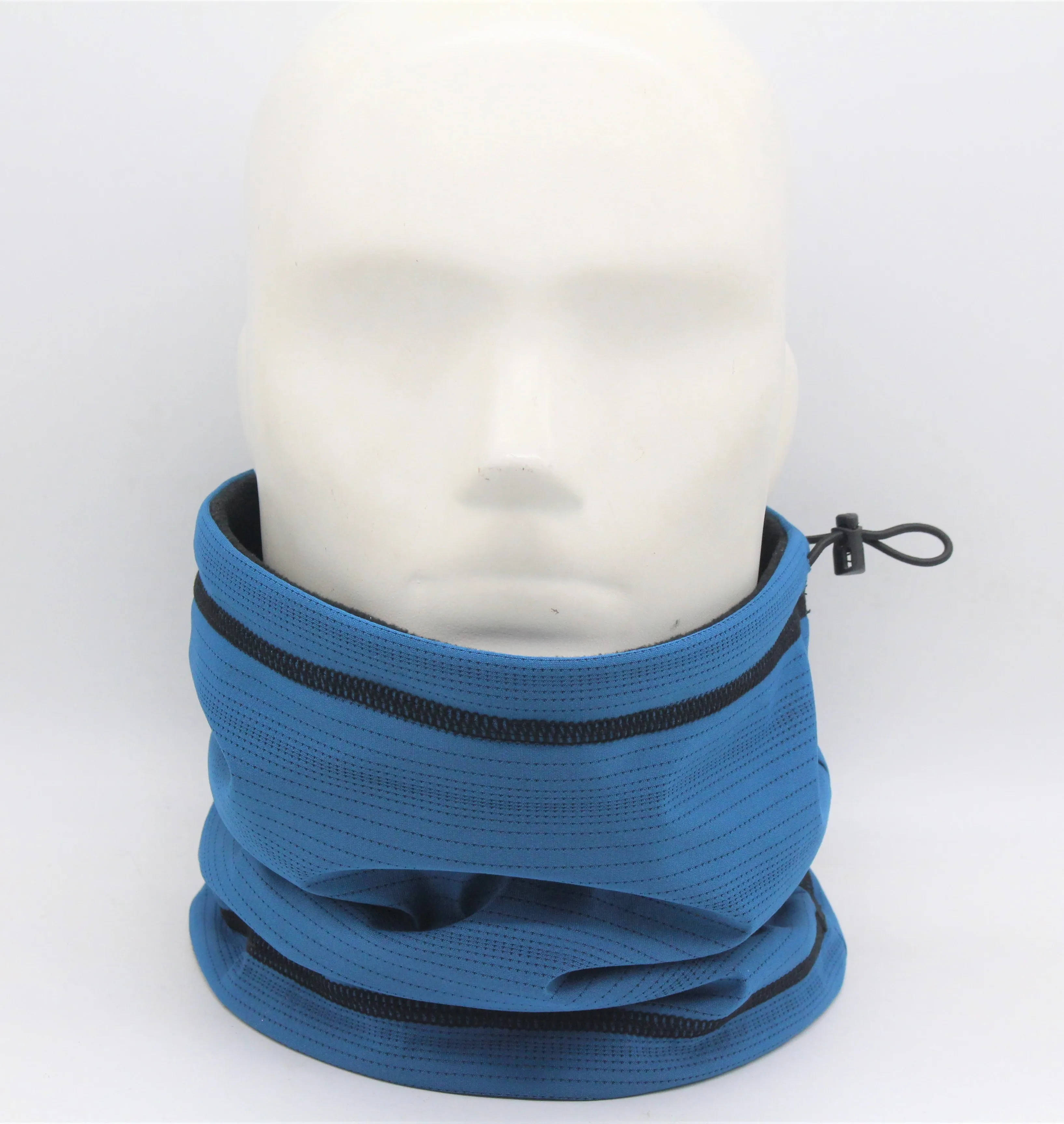 Новый стиль Модный зимний уличный шарф из чистого Синего