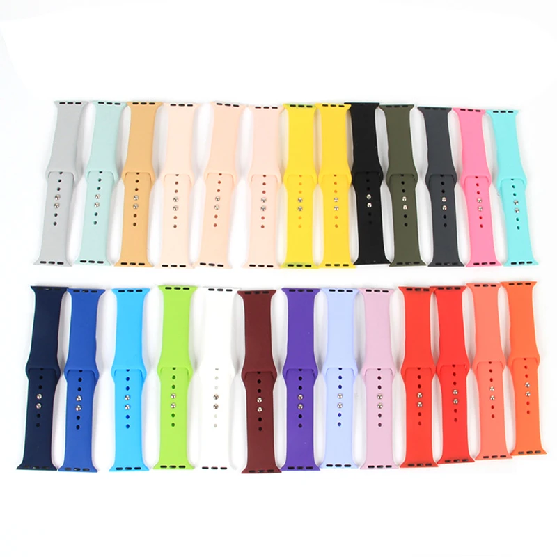Fluoroelastomer Custom Silicone Strap For Watch