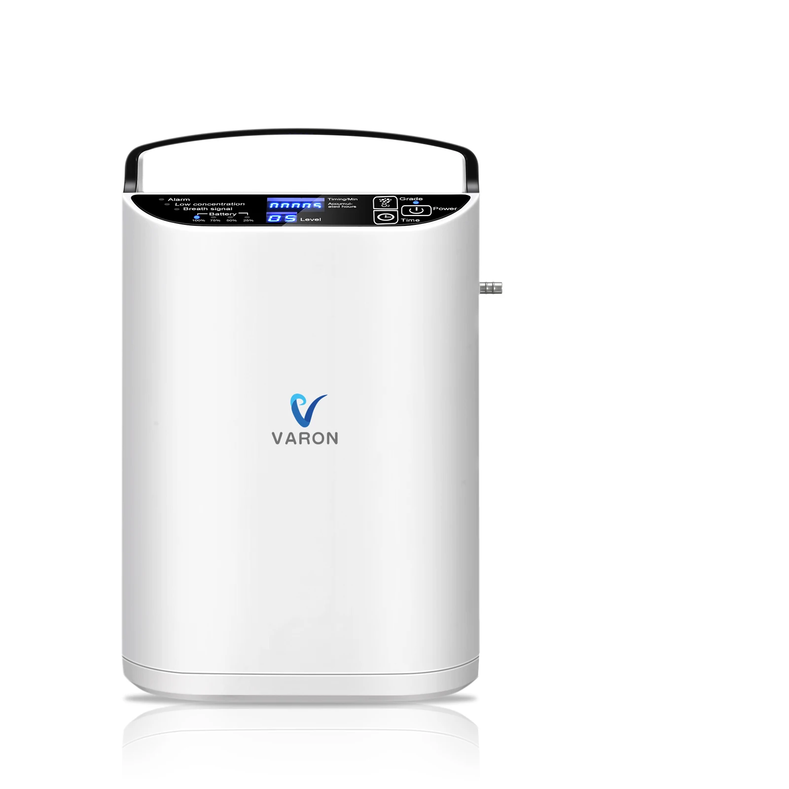 2021 varon Newest more than 90% Pulse flow Oxygen Concentrator with Built-in Battery for home use & Portable