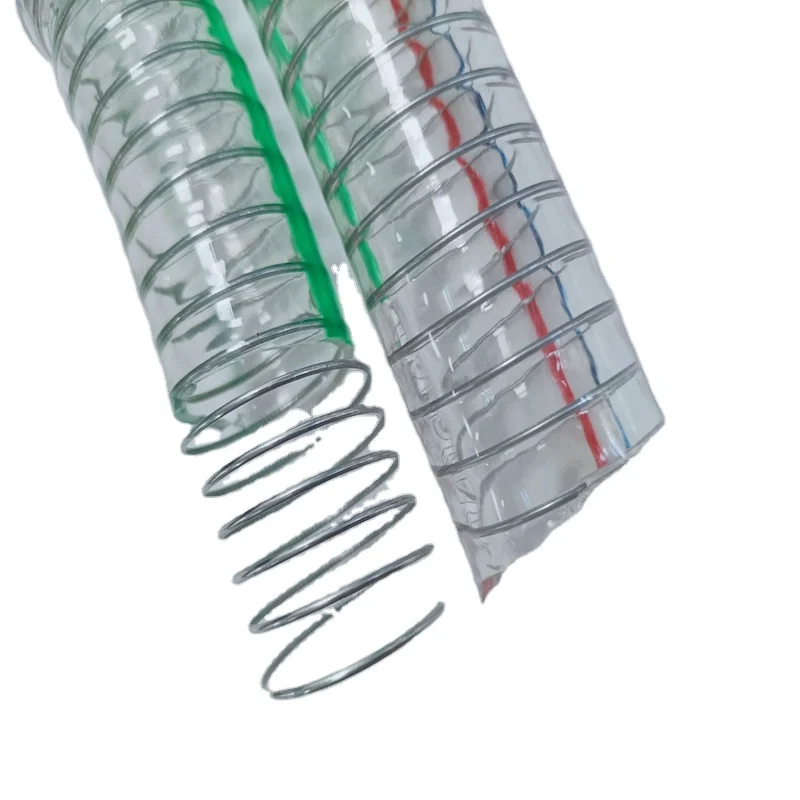 PVC steel wire high strength polyester fiber composite reinforced hose