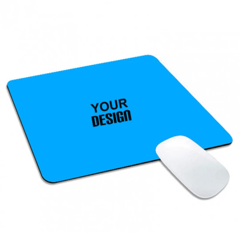 Desk Mat 240*240mm Custom Size Personalized Neoprene Rubber Mousepad Gaming Mouse Pad With Stitched Edges