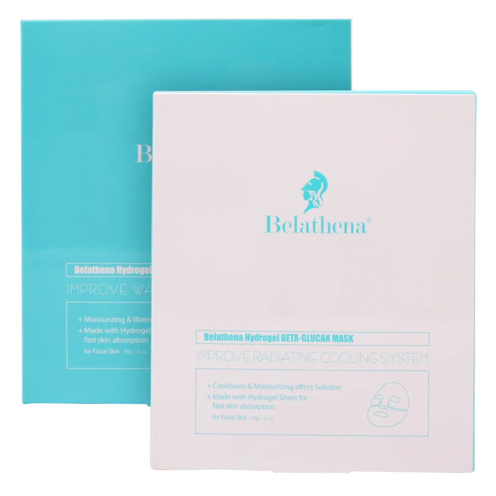 
KOREA MASK PACK Belathena DONGBANG cosmetic famous product htdrogel beta glucan mask & hyaluronic acid mask skin care made korea 
