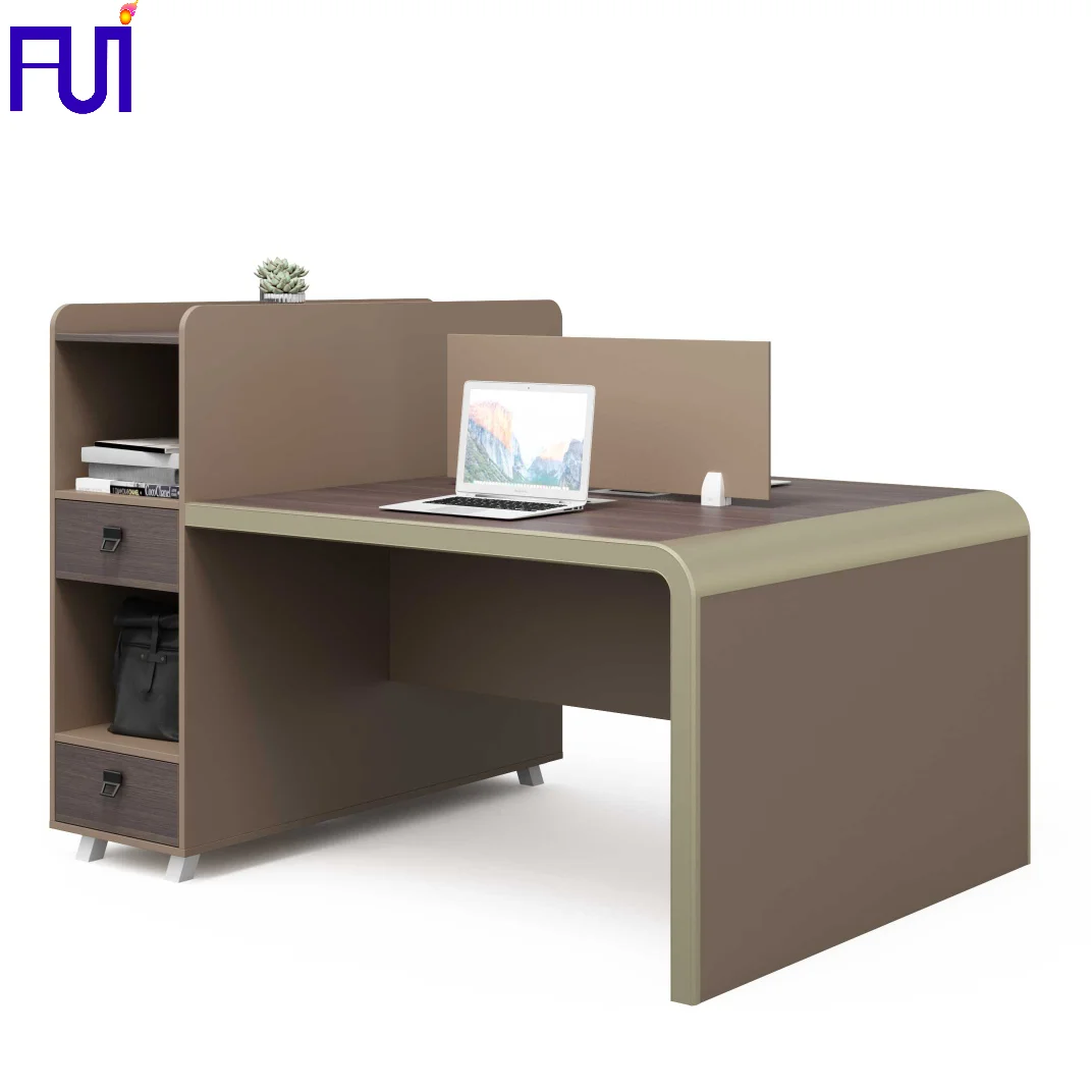 Factory direct sale office 2 person office modern workstation furniture office desks cubical workstation staff desk