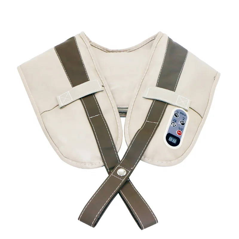 Shoulder Massage Machine Vibration Shiatsu Back and Neck Massager with Heat