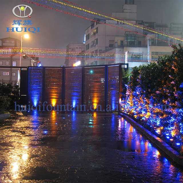 
HUIQI aquarium factory direct low price IP68 stainless steel underground light optional RGB 