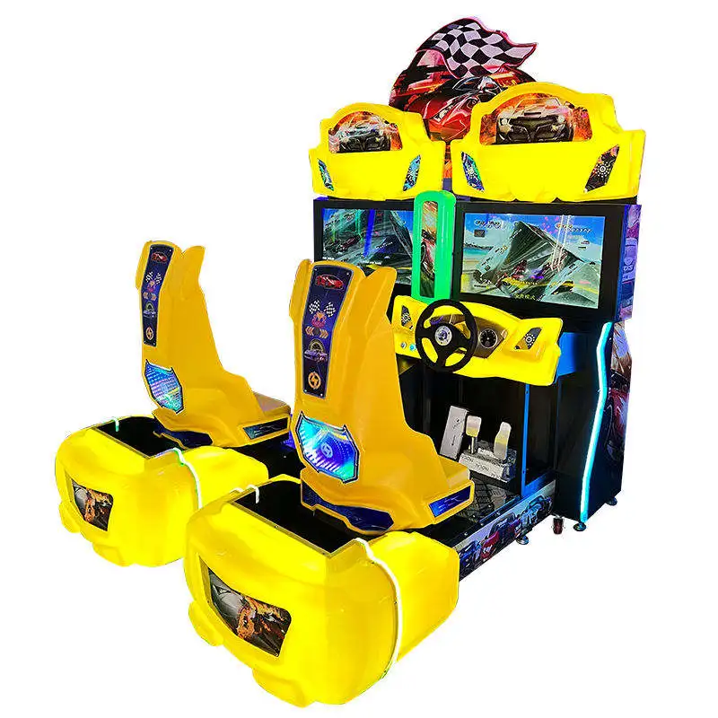 New arrival coin-operated motorcycle driving car game console adult indoor video simulator motorcycle racing game console
