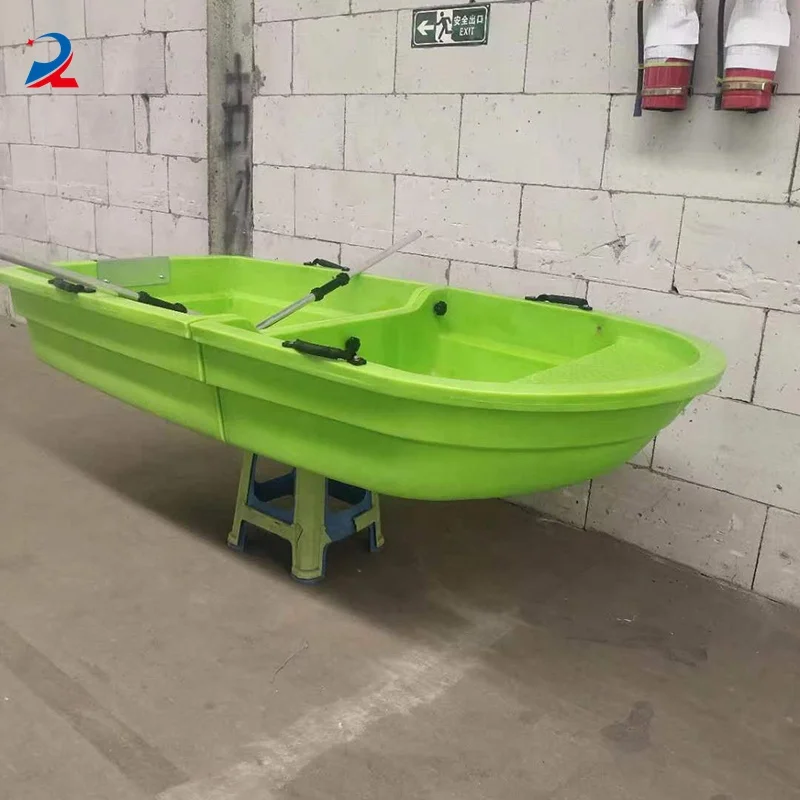 High Quality Cheap Small Double Deck Pe 2.2m Foldable Plastic Fishing Boats for sale