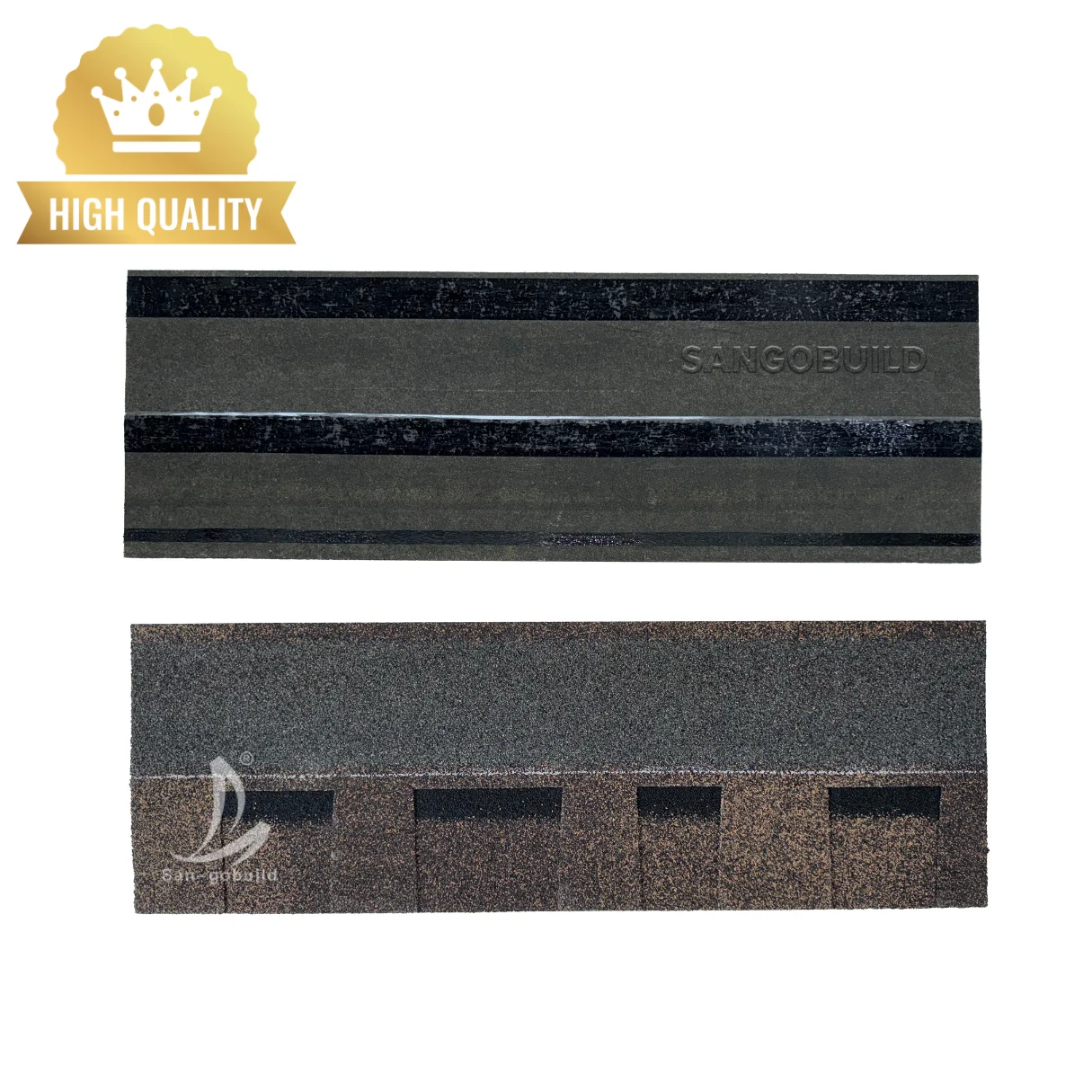 Multiple Architectural Algae Resistant Asphalt Roofing Shingle Bitumen Roofing Sheet